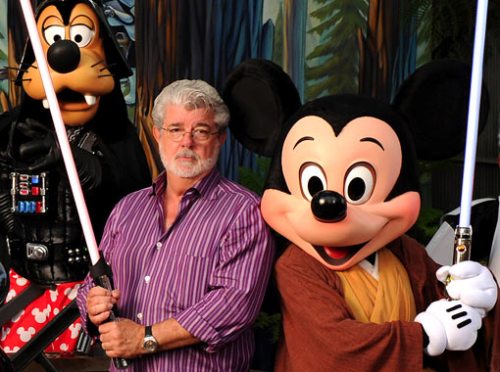 George Lucas & Mickey Mouse